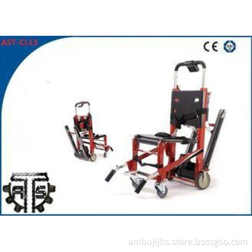Emergency Rescue Foldaway Stair Stretcher Aluminum Automati